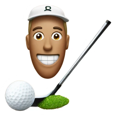 Chili dip golf shot sticker
