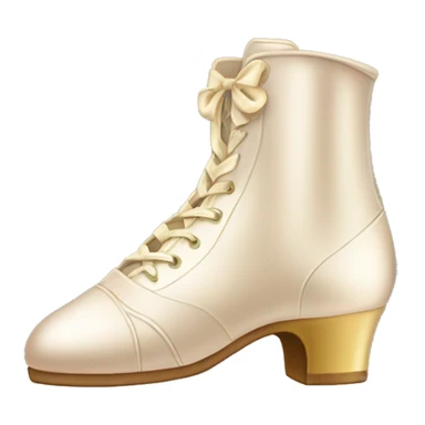 Bridgerton Inspired Emoji : A Pair of Ballroom Dance Shoes – Representing dances and social events that play such a big role in the series. sticker