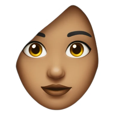 via alviana girl with amazing eyes sticker