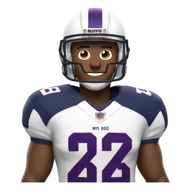 Football player Washington  sticker
