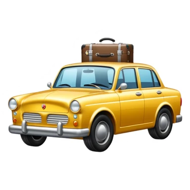 hotel luggage car sticker