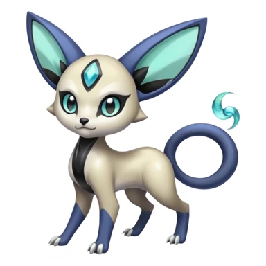 Genet-Absol-Meloetta-Primagen-fusion-creature  sticker