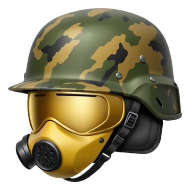 Üstünde (PUBG)yazan bir kask yap. sticker