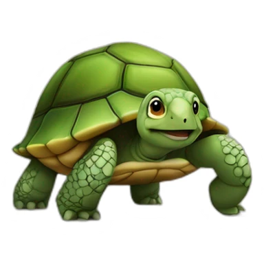 Zemmour sur une tortue sticker