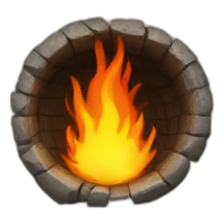 hole in the fire sticker