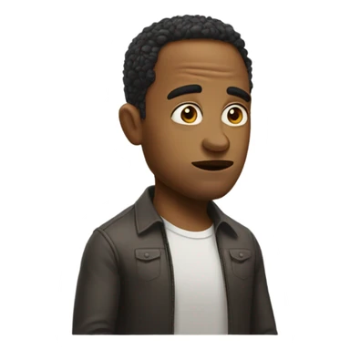 Making a side eye comment  sticker