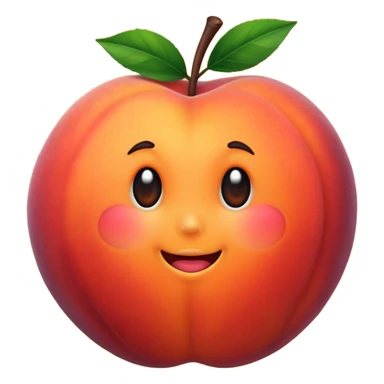 Juicy peach  sticker