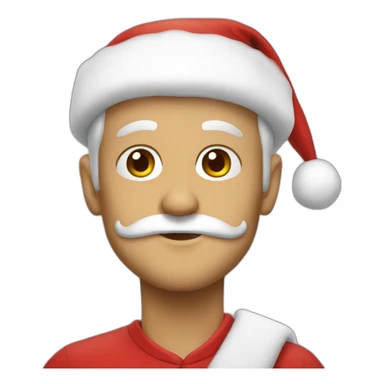 Santa Clos sticker