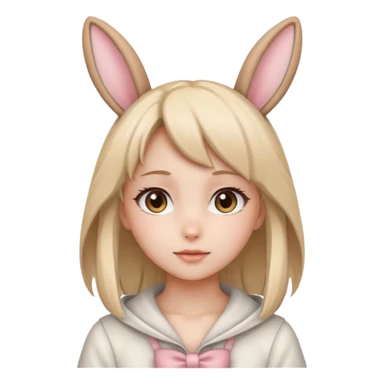 Bunny girl anime sticker