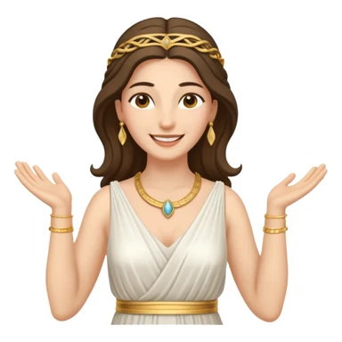 ancient greek woman  sticker