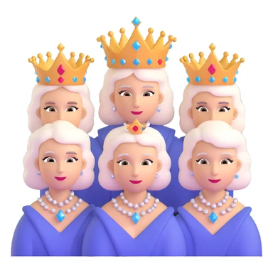 Queen band members in Bohemian Rhapsody diamond formation faces in darkness sticker