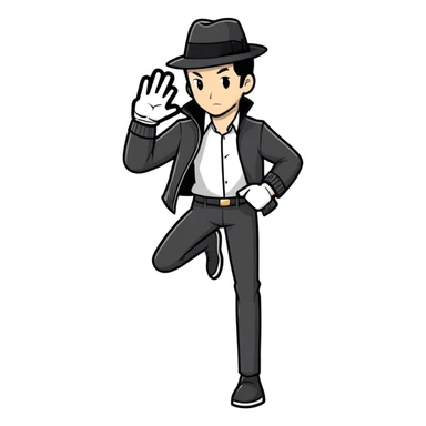 Michael Jackson sticker