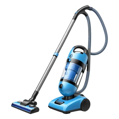 blue cordless vacuum sticker