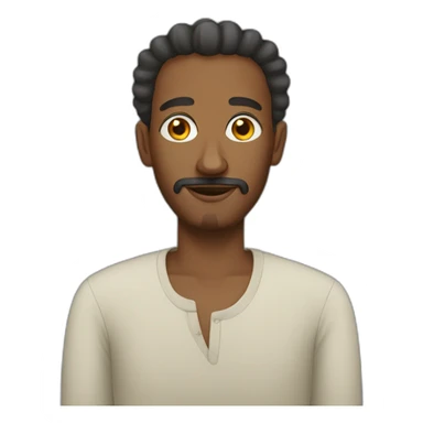 Habesha man sticker