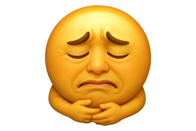 emoji stile iphone che riguarda l'argomento "stipsi/andrò al bagno oggi?", iperrealistico 4k sticker