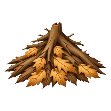 Folhas de árvore soltas (sem a árvore) sticker