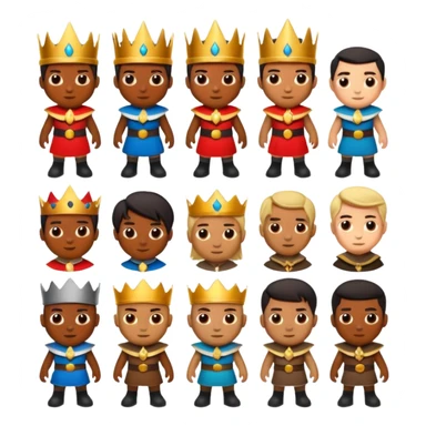 Characters based off of Kingshot the mobile game. sticker