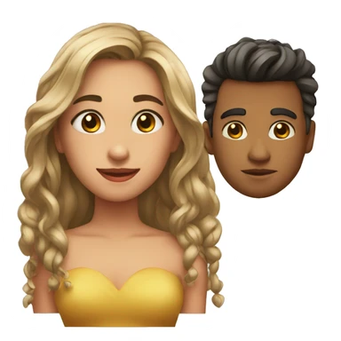 Cara de enamorado  sticker