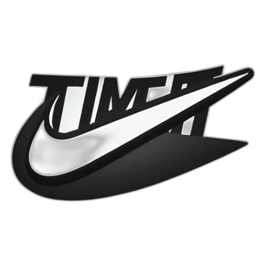 Nike logo with just do it sticker