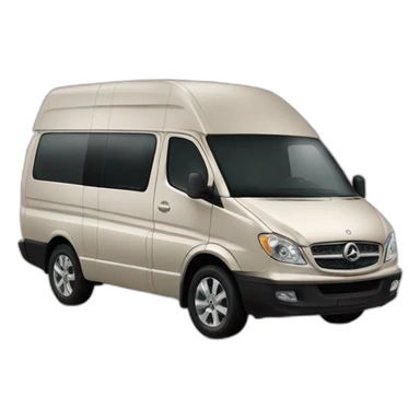 a beautiful luxury van sticker