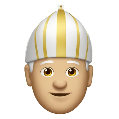 The pope sticker