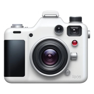 2000 white camera sticker