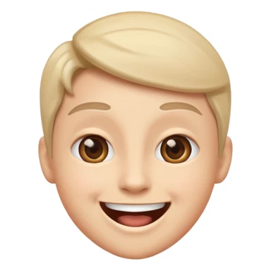 excited face, joyful sticker