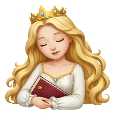 Sleeping Princess  sticker