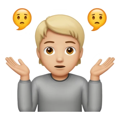 shrug shoulders

 sticker