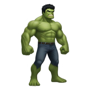 Ironan et Hulk sticker