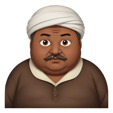 Fat turkish man sticker