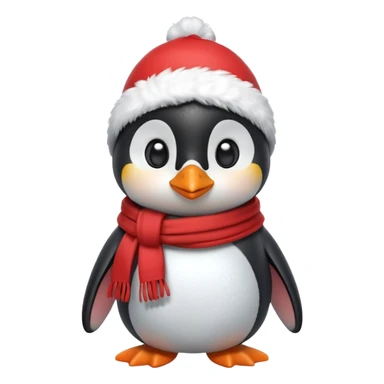 cute penguin character, winter vibe, small scarf, 3D cartoon, mobile game icon style, clean background, no text, no watermark


 sticker