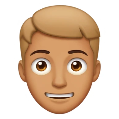 Disgust face awkward smiling sticker