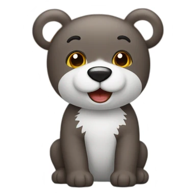 Nounours sticker