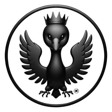 Logo von Fred Perry in schwarz weiß bitte sticker