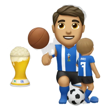 copa santo grial con cruz sticker