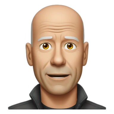 Bruce willis sticker