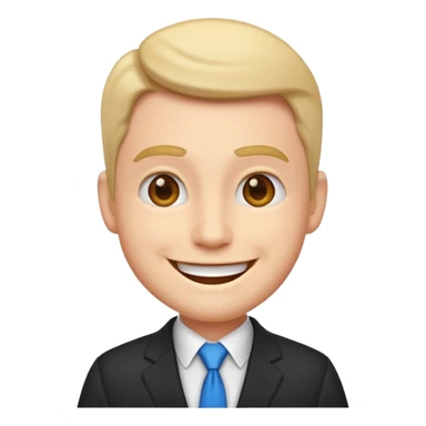 Toastmasters Salesman Emoji sticker