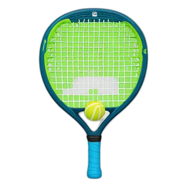 Padel racket sticker