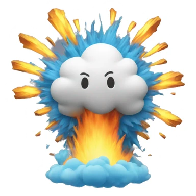 mon logo en explosion sticker