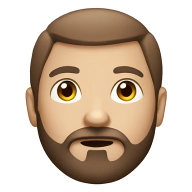 Big boy with brown eyes and beard playing Dart sticker