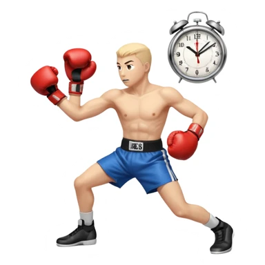 Ma verekszünk pörög az idő ⌚️🥊 sticker