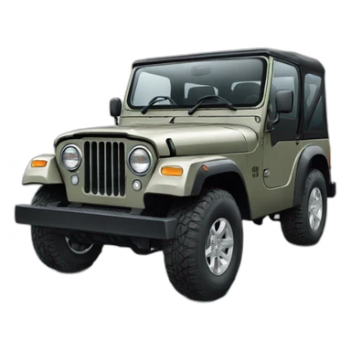 Mahindra thar sticker