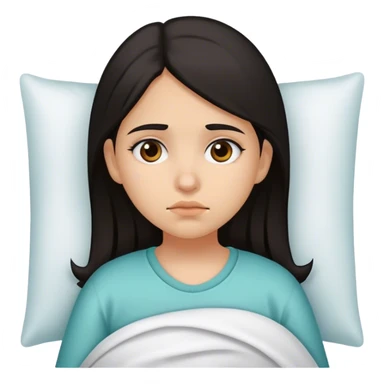 Sick Hispanic girl sticker