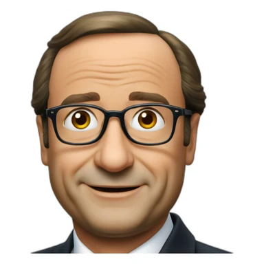 Francois Hollande sticker