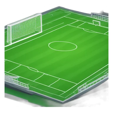 football pitch sticker