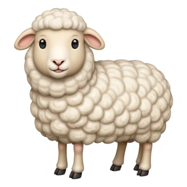 High resolution of   realistic full body sheep without distorted , no extra hybrid sticker