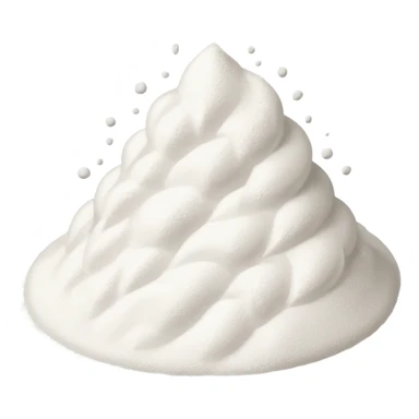 Talcum powder sticker