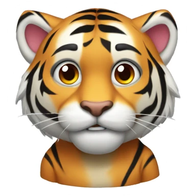 A tiger gaming sticker
