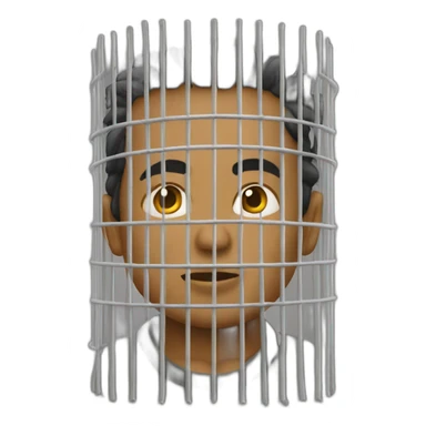 Kirikou en cage sticker